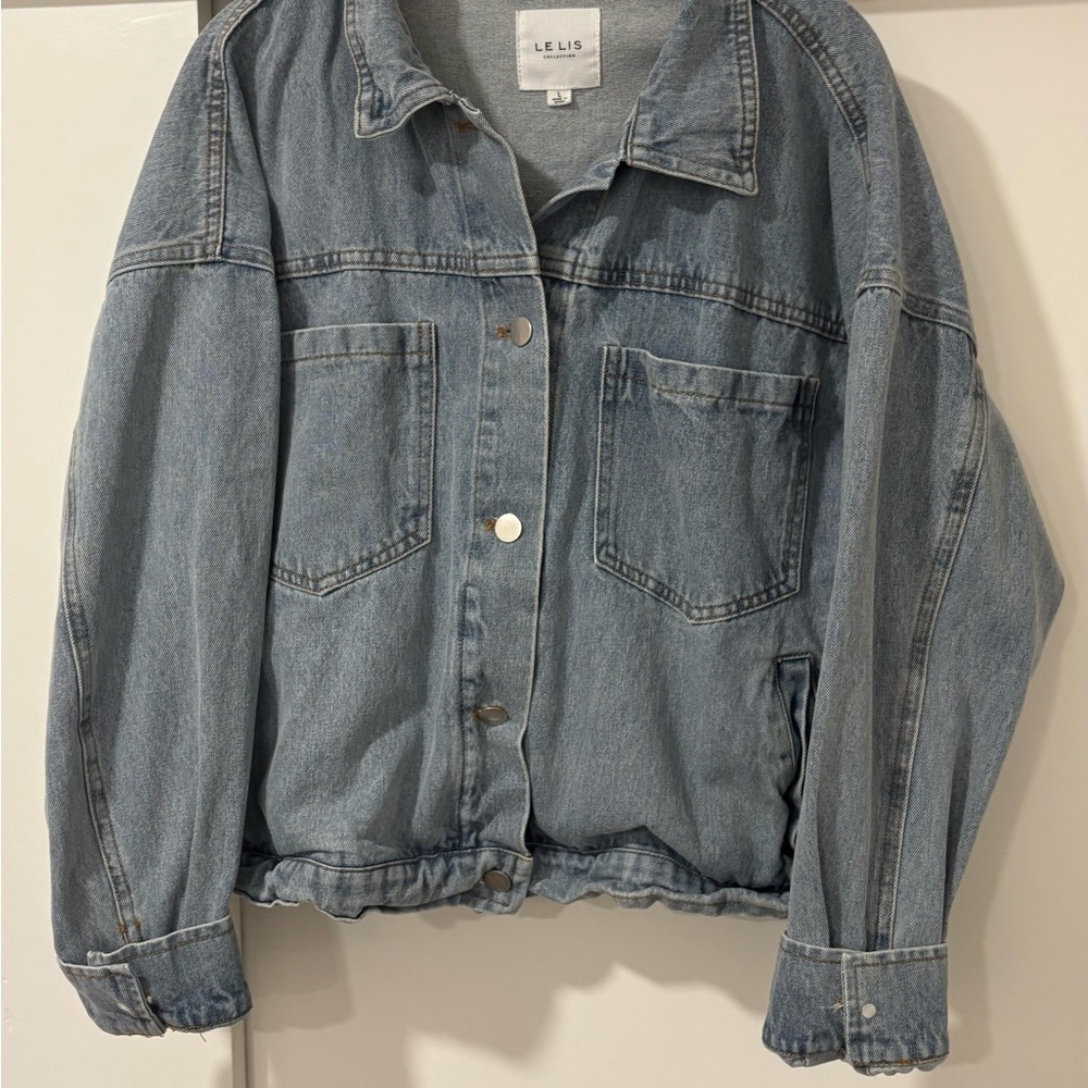 Le Lis Light Blue Denim Jacket